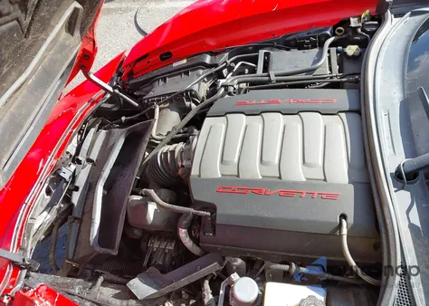 2016 Chevrolet Corvette Stingray Z51 из США, поврежденный, VIN 1G1YM2D7XG5109971